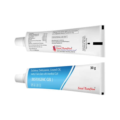 Bestogesic Tube Of 30gm Gel
