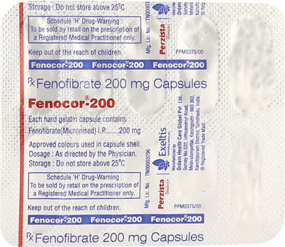 Fenocor 200mg Strip Of 10 Capsules