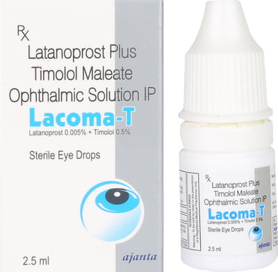 Lacoma T Bottle Of 2.5ml Eye Drops