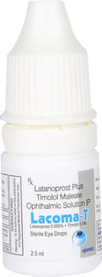Lacoma T Bottle Of 2.5ml Eye Drops