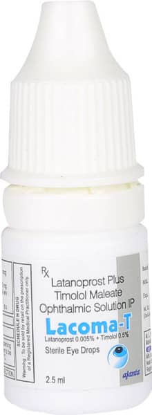 Lacoma T Bottle Of 2.5ml Eye Drops