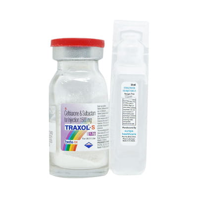 Traxol S 1.5gm Dry Vial Of 1 Powder For Injection