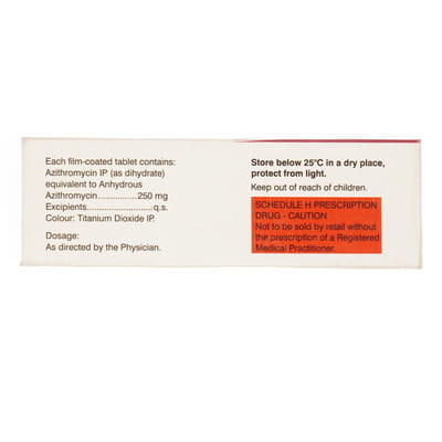 Azento 250mg Strip Of 6 Tablets