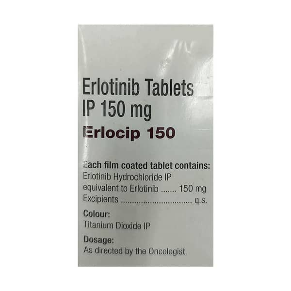 Erlocip 150mg Strip Of 10 Tablets