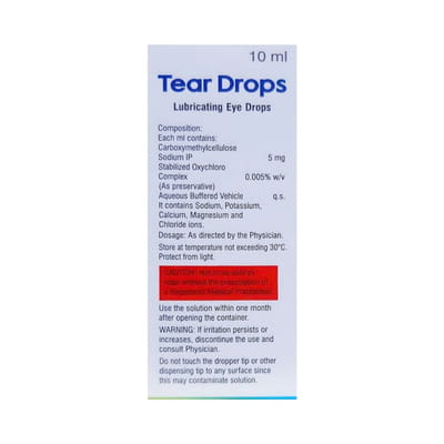 Tear 0.5% Eye Drops 5ml