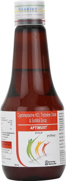 Aptimust Bottle Of 200Ml Syrup