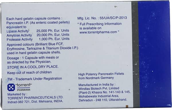 एनज़ैर HS 10 कैप्सूल्स की स्ट्रिप