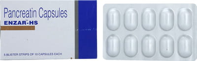 Enzar Hs Strip Of 10 Capsules