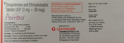 Asmita Strip Of 21 Tablets