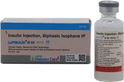 Lupisulin M 50/50 40iu Vial Of 10ml Injection