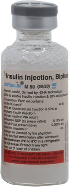 Lupisulin M 50/50 40iu Vial Of 10ml Injection
