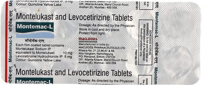 Montemac L Strip Of 10 Tablets