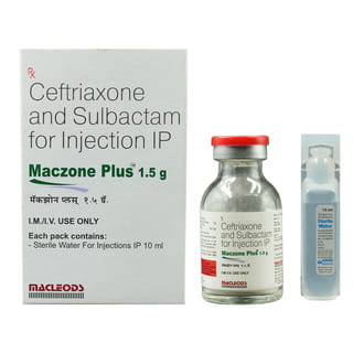Maczone Plus 1.5Gm Dry Vial Of 1 Powder For Injection