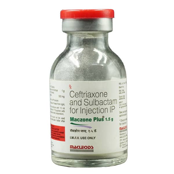 Maczone Plus 1.5Gm Dry Vial Of 1 Powder For Injection