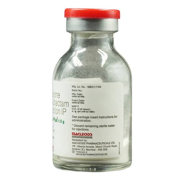 Maczone Plus 1.5Gm Dry Vial Of 1 Powder For Injection