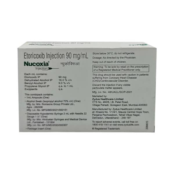 Nucoxia Injection 1ml