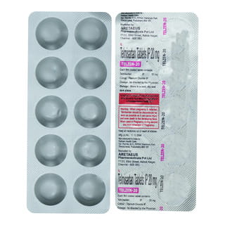 Telzen 20Mg Strip Of 10 Tablets