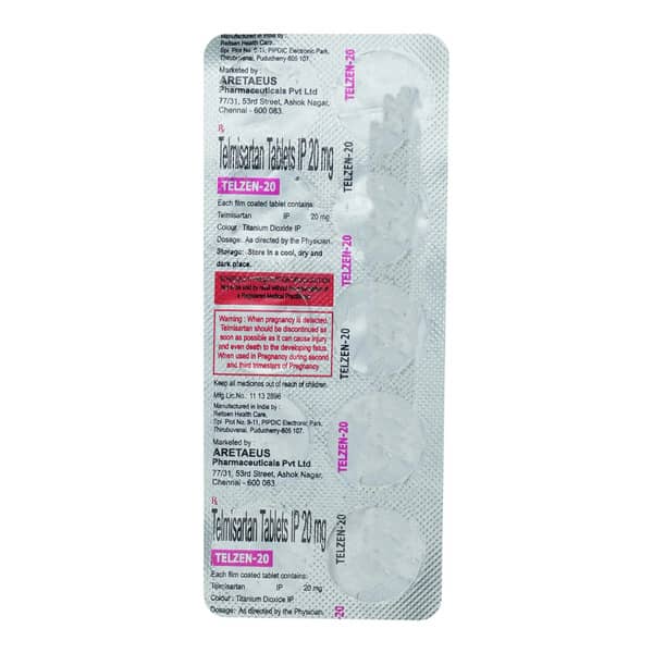 Telzen 20Mg Strip Of 10 Tablets