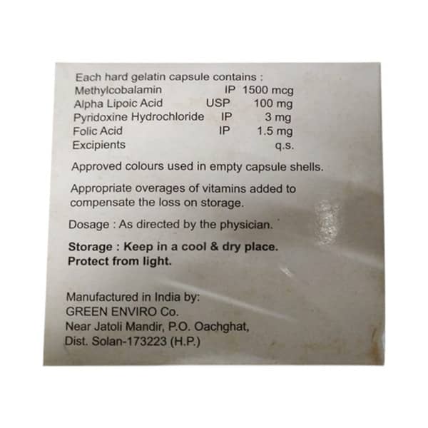 Vitexid Plus Strip Of 10 Capsules