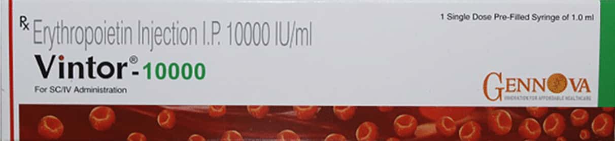 vintor 10000iu pre filled syringe of 1ml injection
