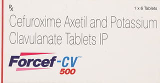 Forcef Cv 500Mg Strip Of 6 Tablets