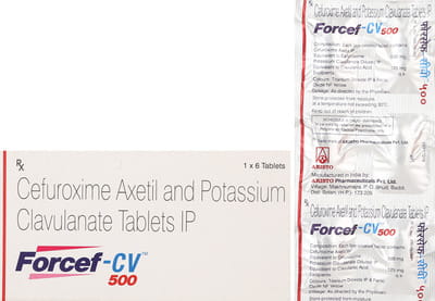 Forcef Cv 500mg Strip Of 6 Tablets