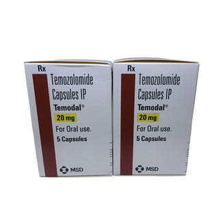 Temodal 20Mg Strip Of 5 Capsules