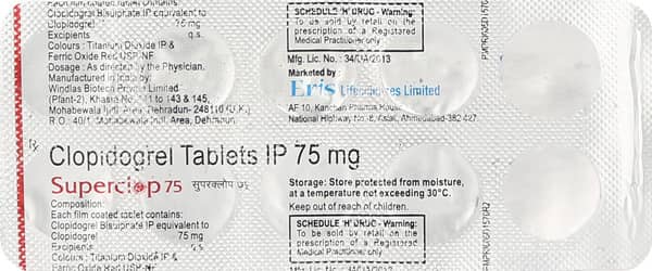 Superclop 75mg Strip Of 10 Tablets