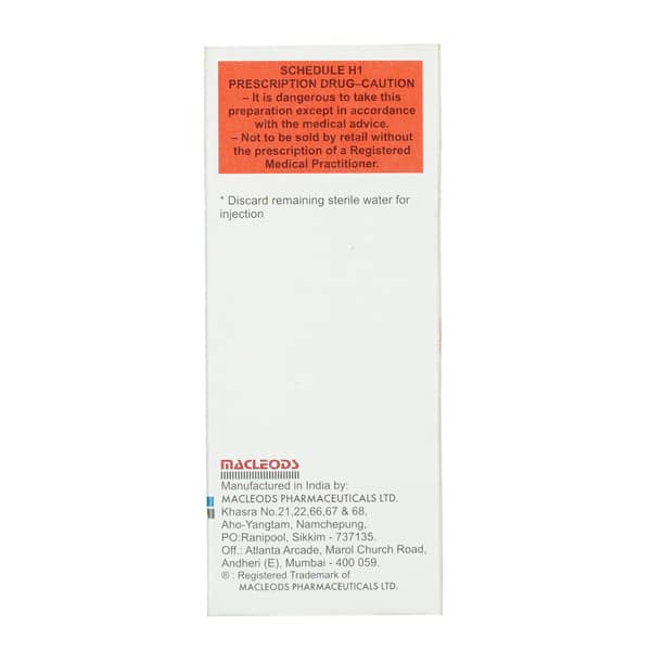 Accutaz As 1Gm/125Mg Dry Vial Of 1 Powder For Injection