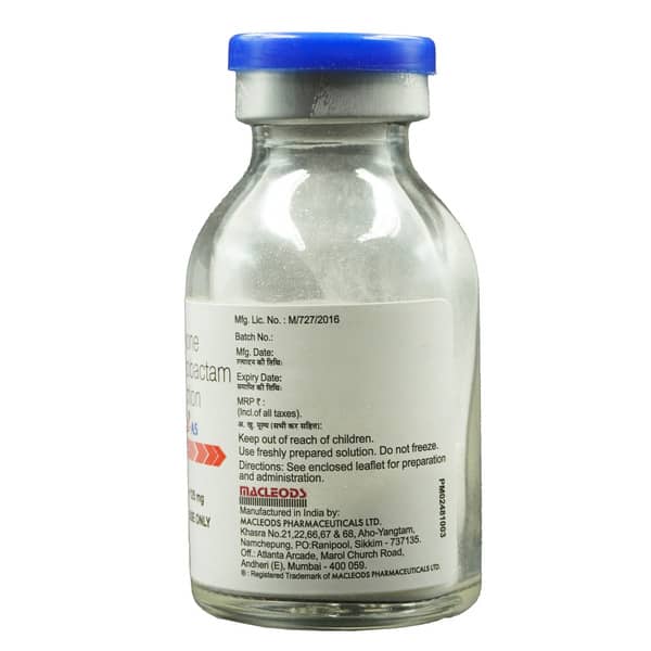 Accutaz As 1Gm/125Mg Dry Vial Of 1 Powder For Injection