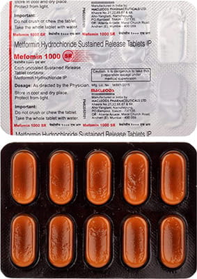 Mefomin Sr 1gm Strip Of 10 Tablets