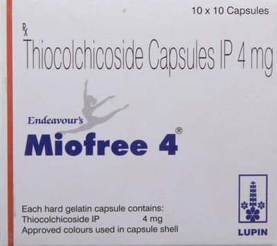 Miofree 4mg Strip Of 10 Capsules