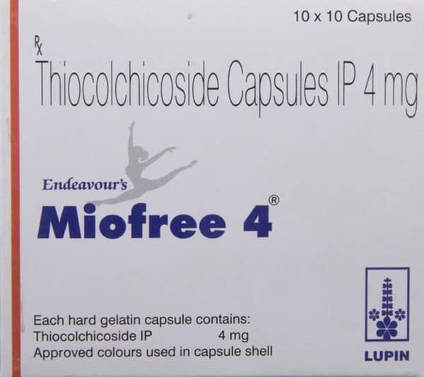 Miofree 4mg Strip Of 10 Capsules