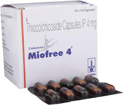 Miofree 4mg Strip Of 10 Capsules