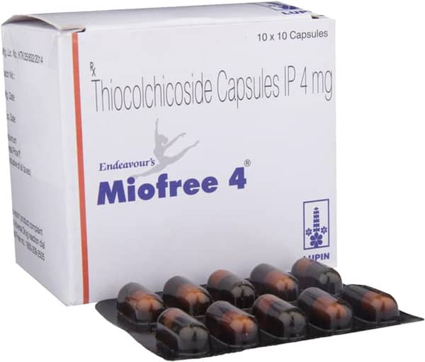 Miofree 4mg Strip Of 10 Capsules
