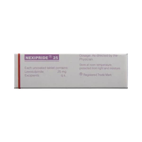 Nexipride 25mg Strip Of 10 Tablets