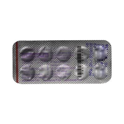 Nexipride 25mg Strip Of 10 Tablets