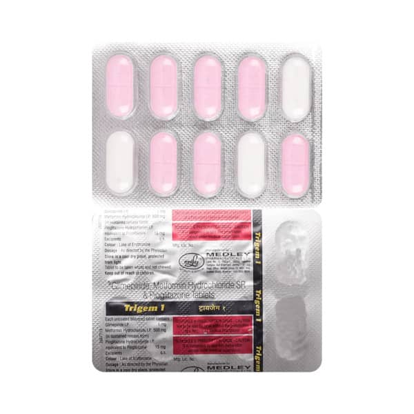 Trigem 1mg Strip Of 10 Tablets