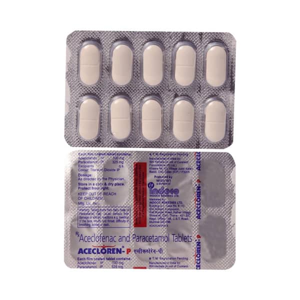 Acecloren P Strip Of 10 Tablets