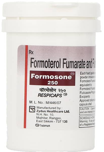 Formosone 250mcg Box Of 30 Respicaps