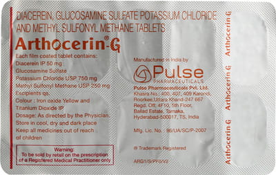 Arthocerin G Strip Of 10 Tablets