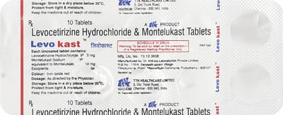 Levokast Strip Of 10 Tablets