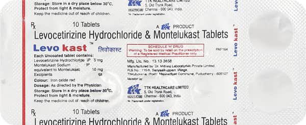 Levokast Strip Of 10 Tablets