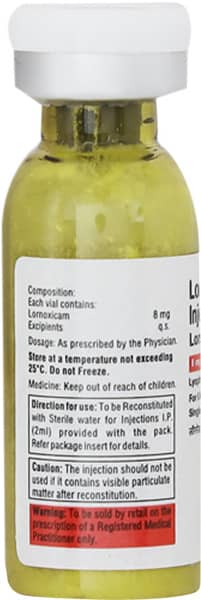Lorsaid 8Mg Dry Vial Of 1 Powder For Injection