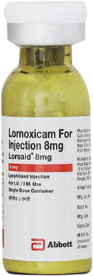 Lorsaid 8mg Dry Vial Of 1 Powder For Injection