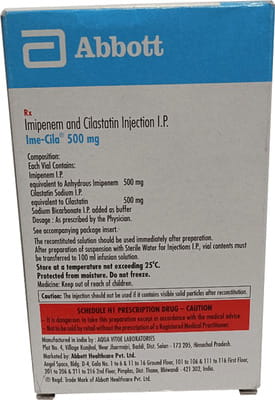 Ime Cila 500mg Dry Vial Of 1 Powder For Injection