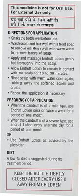 Endruff Bottle Of 100ml Lotion