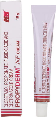 Propyderm Nf Tube Of 10gm Cream