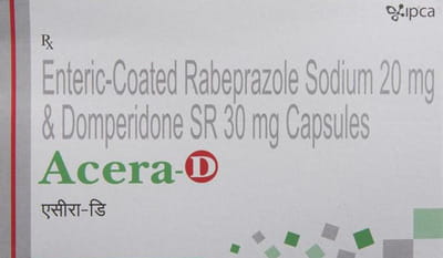 Acera D Strip Of 10 Capsules