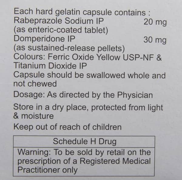 Acera D Strip Of 10 Capsules